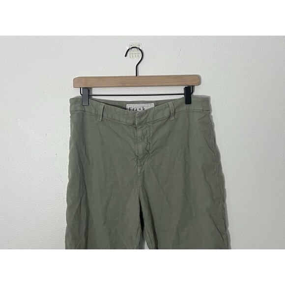 Frank And Eileen Kinsale The Trouser Green Size 12 - Picture 2 of 14